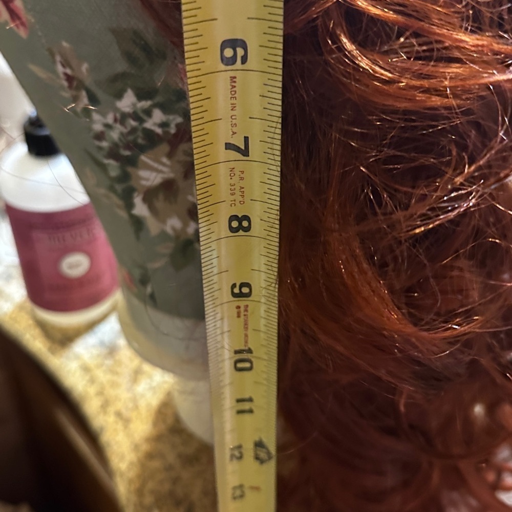 Forever Young 3/4 Hair piece- Gorgeous Curls - Deep Red NIP - Tags - see pics - Picture 3 of 12